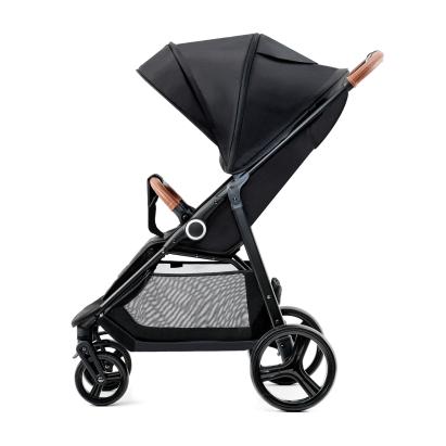 Cărucior sport Kinderkraft Grande Plus, pliabil, 0-22 kg, negru
