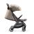 Cărucior sport Kinderkraft NUBI 2 Sand Beige, pliere automată