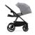 Carucior Kinderkraft Nea 2 in 1 cu landou si suspensii, Platinum Grey