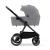 Carucior Kinderkraft Nea 2 in 1 cu landou si suspensii, Platinum Grey