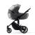 Carucior 2 in 1 Kinderkraft Prime 2 Shadow Grey, 0-22 kg