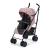 Carucior sport pliabil Kinderkraft Siesta roz, usor, 6 luni-22 kg