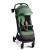 Cărucior sport Kinderkraft NUBI 2, Mystic Green, pliere automată