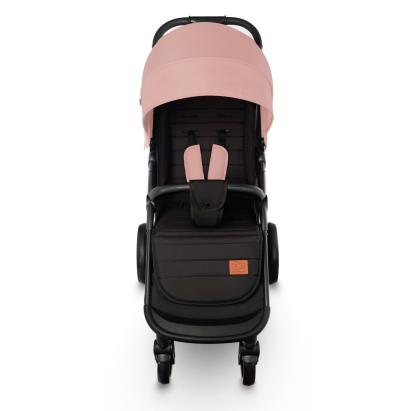 Carucior sport Kinderkraft Grande Plus roz, pliere usoara, 0-22 kg