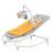 Sezlong bebe 3 in 1 Kinderkraft Felio 2 Forest Yellow cu vibratii