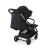 Cărucior sport Kinderkraft Apino 0-22 kg, pliere automată, Raven Black