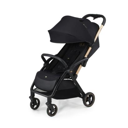 Cărucior sport Kinderkraft Apino 0-22 kg, pliere automată, Raven Black