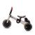 Bicicletă de echilibru și tricicletă 3 în 1 Kinderkraft 4TRIKE Silver Grey