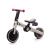 Bicicletă de echilibru și tricicletă 3 în 1 Kinderkraft 4TRIKE Silver Grey