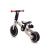Bicicletă de echilibru și tricicletă 3 în 1 Kinderkraft 4TRIKE Silver Grey