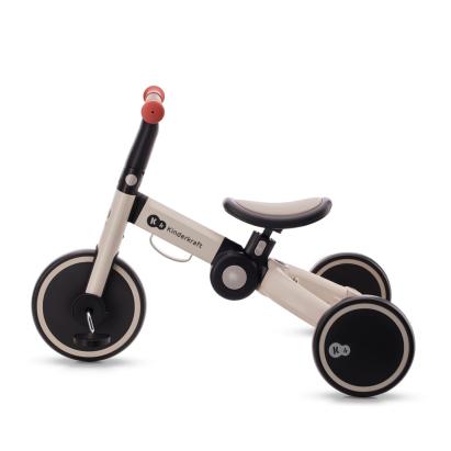 Bicicletă de echilibru și tricicletă 3 în 1 Kinderkraft 4TRIKE Silver Grey