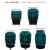 SCAUN AUTO KINDERKRAFT I-FIX, I-SIZE 40-150 CM, HARBOR BLUE