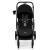 Cărucior sport Kinderkraft YOXI Black, reversibil, de la naștere până la 27 kg