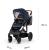 Carucior 3 in 1 Kinderkraft Prime cu scoica Mink Pro i-Size, Navy