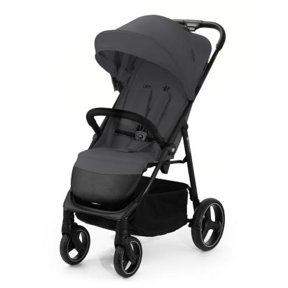 Carucior sport Kinderkraft TRIG 3 Granite Grey, pliabil, 0-22 kg