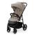 Carucior sport Kinderkraft Trig 3 Stone Beige, pana la 25 kg