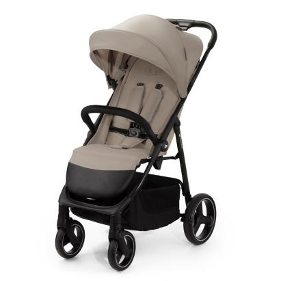 Carucior sport Kinderkraft Trig 3 Stone Beige, pana la 25 kg