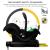 Cărucior Kinderkraft NEWLY 4 în 1 cu scoică auto, Classic Black