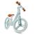 Bicicletă de echilibru Kinderkraft Fly Plus Baby Blue, 2 ani+, ultra ușoară