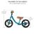 BICICLETA FARA PEDALE KINDERKRAFT SPACE DARK BLUE