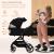 CARUCIOR KINDERKRAFT YOXI 3IN1 (MINK PRO) PURE BLACK