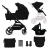 CARUCIOR KINDERKRAFT YOXI 3IN1 (MINK PRO) PURE BLACK