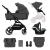CARUCIOR KINDERKRAFT YOXI 3IN1 (MINK PRO) MOON GREY