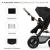 CARUCIOR MULTIFUNCTIONAL KINDERKRAFT MOOV 2 AIR 4IN1 PURE BLACK