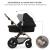 CARUCIOR MULTIFUNCTIONAL KINDERKRAFT MOOV 2 AIR 4IN1 PURE BLACK