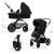 CARUCIOR MULTIFUNCTIONAL KINDERKRAFT MOOV 2 AIR 4IN1 PURE BLACK