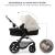 CARUCIOR MULTIFUNCTIONAL KINDERKRAFT MOOV 2 EVA 4IN1 MOON GREY