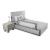 BARIERA DE PAT KINDERKRAFT GUARD AND DREAM LIGHT GREY