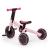 BICICLETA DE ECHILIBRU / TRICICLETA KINDERKRAFT 4TRIKE, CANDY PINK