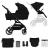 CARUCIOR KINDERKRAFT YOXI 2IN1, PURE BLACK