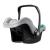 SCOICA AUTO KINDERKRAFT MINK PRO I-SIZE 40-75 CM + BAZA ZESTAW GREY