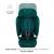 SCAUN AUTO KINDERKRAFT FIX2GO 76-150 CM, GREEN