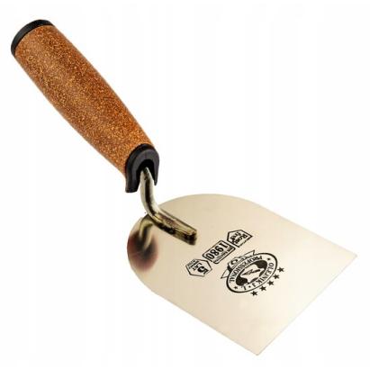 Mistrie inox, semirotunda, 12 cm, maner pluta, Olejnik GartenVIP DiyLine