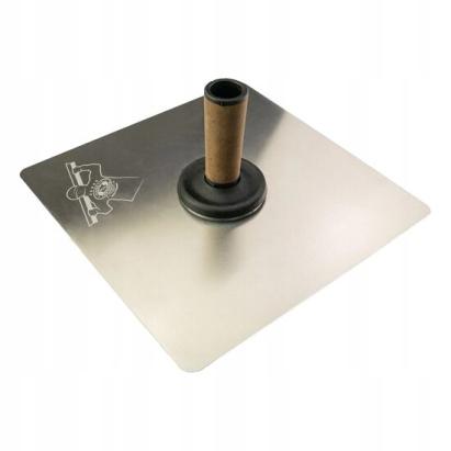 Tava glet, aluminiu, 33x33 cm x 1.75 mm, maner piele Alcantara, Olejnik GartenVIP DiyLine