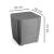 Set 2 șezlonguri de grădină Curver Atlantic Duo cu masă Luzon, grafit