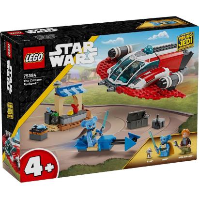 LEGO Star Wars Crimson Firehawk 75384, nava spatiala pentru copii 4+ ani