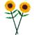 LEGO Sunflowers 40524 - Set decorativ cu 2 flori ale soarelui, 191 piese