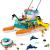 LEGO Friends Barca de salvare pe mare 41734, set creativ 7+