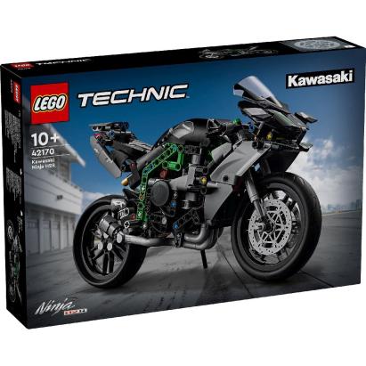 LEGO Technic Motocicleta Kawasaki Ninja H2R 42170 pentru copii 10+ ani