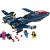 LEGO Marvel Avionul X-Jet al X-Men 76281 cu 4 minifigurine, 8+ ani