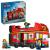 LEGO City Autobuz turistic rosu cu etaj 60407 pentru copii 7+