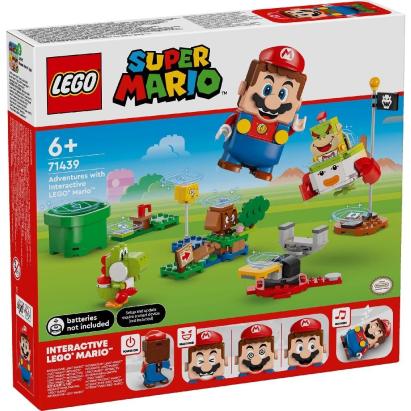 LEGO Super Mario Aventuri cu LEGO Mario interactiv 71439, 6+ ani