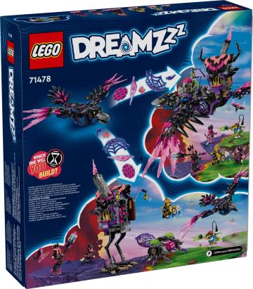 LEGO DREAMZzz Corbul de la miezul nopții al Vrăjitoarei din Never 71478