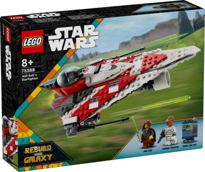 LEGO Star Wars Nava Stelara a lui Jedi Bob 75388, 8+ ani