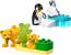 LEGO DUPLO FAMILII DE ANIMALE SALBATICE: PINGUINI SI LEI 10442