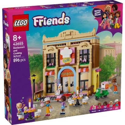 LEGO FRIENDS RESTAURANT SI SCOALA DE GASTRONOMIE 42655
